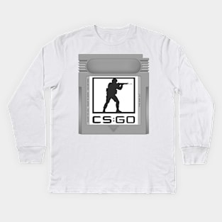 Counter-Strike Game Cartridge Kids Long Sleeve T-Shirt